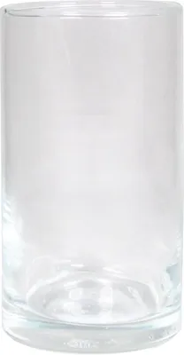 Produktbild von INNA-Glas Glas Vase Zylinder Sanya Ocean, klar, 15 cm, Ø 8,5 cm - Blumenvase