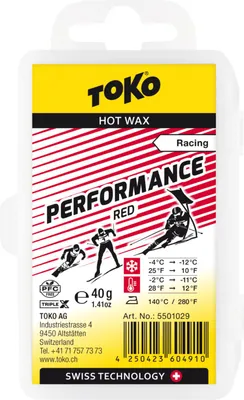 Produktbild von TOKO 5501029, Ski, Gleitwachs, Fest, kalt, Rennen, -2 - -11 °C