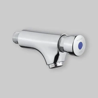 Immagine prodotto di RUBINETTO TEMPORIZZATO A PARETE CON COMANDO A PULSANTE 1/2" - Cromo