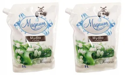 Obrázok produktu pre Mydło w płynie Magnum 1L - zapas konwalii