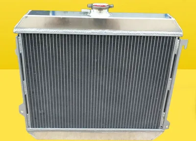 Zdjęcie produktu dla Chłodnica samochodowa aluminiowa - 3-rzędowa - 478x357x56 mm - Uniwersalna chłodnica zamienna