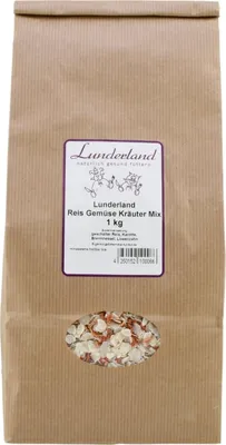 Produktbild von Lunderland - Reis Gemüse Kräuter Mix 1kg
