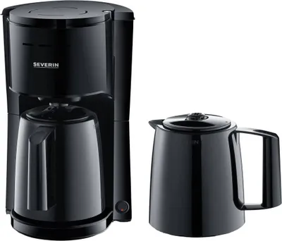Obrázok produktu pre Severin KA 9307, Kávovar, Mletá káva, 1000 W, Čierna