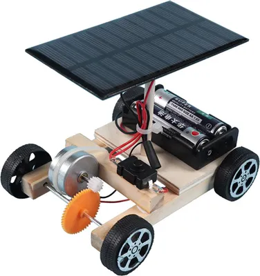 Produktbild von Solarauto-Roboterkit Diy Assemble Toy Set Powered Educational Science für Jungen Mädchen Rennen