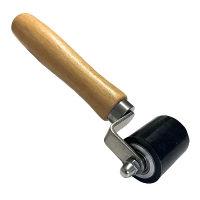 Produktbild von DACHPROTECT Silikon-Andrückrolle PROFI 45mm breit Schwarz