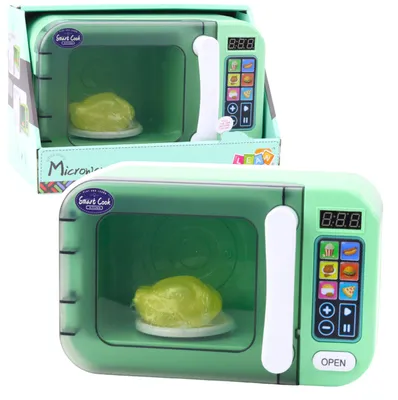 Produktbild von Mikrowelle für Kinder Rotierende Hähnchenlichter klingen grün