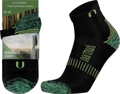Produktbild von normani 6 Frottee Trekking Viskose Kurzschaftsocken