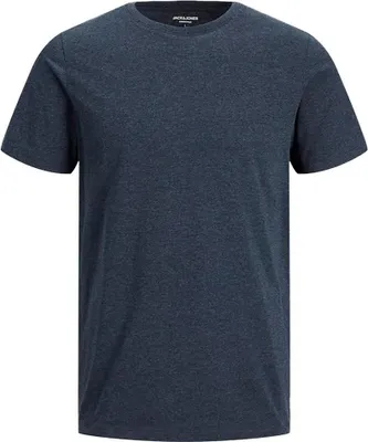 Immagine prodotto di Maglietta da uomo JJEORGANIC, modello Standard Fit, colore blu navy, codice prodotto 12222887, taglia M