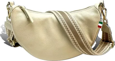 Immagine prodotto di Borsa Florence in pelle beige, borsa da città D2OTF823I