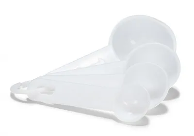 Immagine prodotto di patisse Set-Mess-Löffel 4 TLG, Kunststoff, Weiß, 5 x 5 x 5 cm