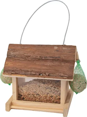 Produktbild von Vogelfutterspender für Wildvögel, natürlich hängend, 21 cm Durchmesser