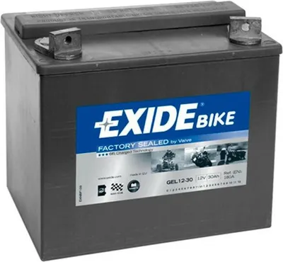 Produktbild von EXIDE Motorbike GEL Starterbatterie 12V 30Ah 180A/EN Motorrad Batterie