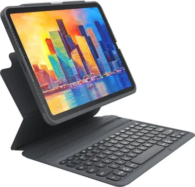 Produktbild von ZAGG Pro Keys Bluetooth-Keyboard für iPad 10.9 Zoll (4./5.Gen) schwarz