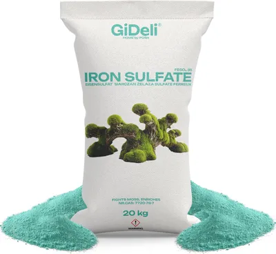 Produktbild von Eisensulfat 20kg Heptahydrat Hortensiendünger Garten Landwirtschaft FeSO4 GiDeli
