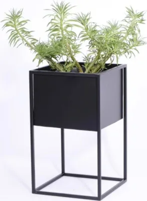 Produktbild von Blumenständer 40 cm Stehender Pflanzenständer Loft Blumentopf Blumenkasten