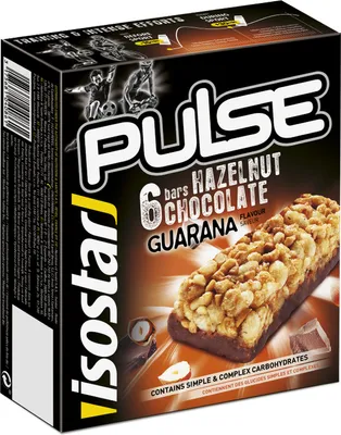 Zdjęcie produktu dla Baton energetyczny Isostar Pulse Chocolate Hazelnuts (6 uds)