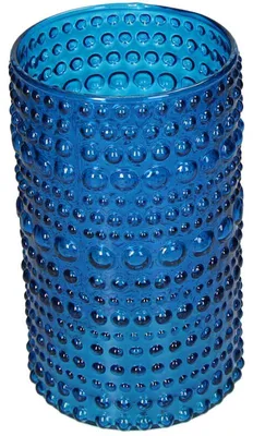 Immagine prodotto di Vaso in vetro blu, collezione HD, 12x12x20 cm