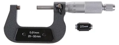 Obrázek produktu pro Mikrometr 0.01mm 25-50 FESTA 14045