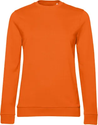 Image de B&C - Sweat-shirt manches montées pour femme BC5287 (L) (Orange pur)