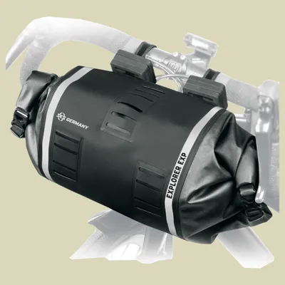Produktbild von SKS EXPLORER BARBAG, Vorderseite, Fahrradtasche, Polyester, Schwarz, Grau, 9 l, 700 mm