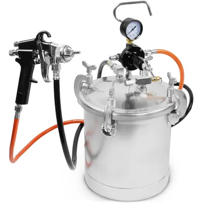 Produktbild von Airpress Druckbehälter Verzinkt 8,5 L + Farbspritzgerät - 45202