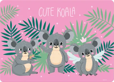 Produktbild von Koala 10 laminierte Unterlage Derform