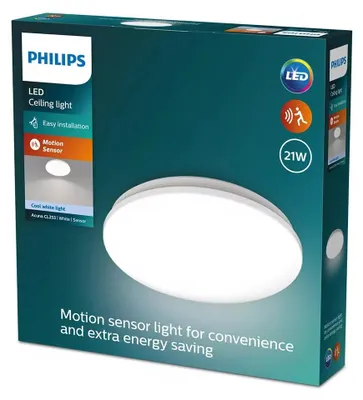 Image de Plafonnier Led Acuna Capteur De Mouvement Intégré - Philips