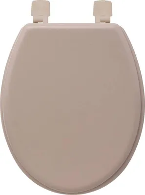 Produktbild von Taupefarbener wc-sitz aus holz - 5 five simply smart