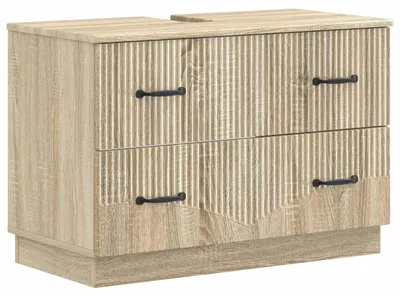 Obrázok produktu pre vidaXL Skrinka pod umývadlo HOORN, Imitácia dub Sonoma, 82 x 41 x 56 cm
