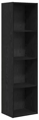 Produktbild von vidaXL Bücherregal Schwarz Eichen-Optik 40 x 30 x 152 cm Holzwerkstoff