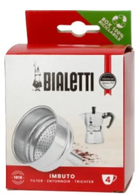 Obrázek produktu pro Bialetti, trychtýkový filtr pro kávovar Moka Express (4 šálky) – originální náhradní díl