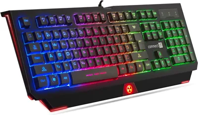 Obrázek produktu pro CONNECT IT BATTLE RNBW Keyboard - CZ