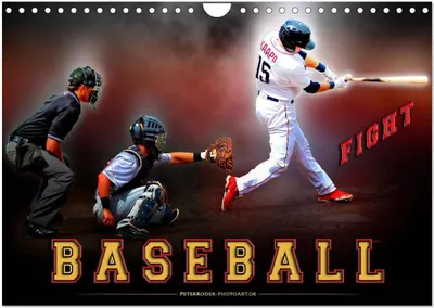Produktbild von Baseball - Fight (Wandkalender 2026 DIN A4 quer), CALVENDO Monatskalender