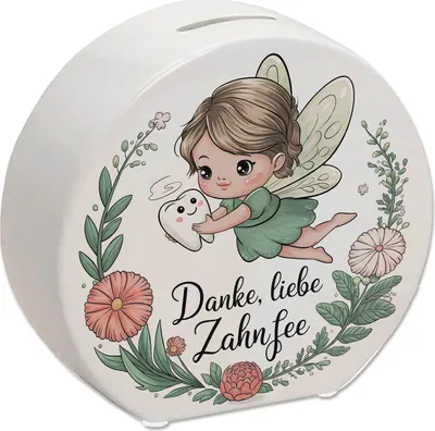 Produktbild von Danke, liebe Zahnfee Spardose für Milchzähne