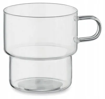 Produktbild von Upominkarnia Hohe Borosilikatglas-Tasse 300 ml