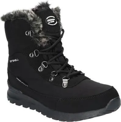 Produktbild von American Club Sn55 Damen Winterschuhe Softshell, Tripletex-Membran, Winterstiefel mit Fleecefutter, Gefüttert Schneestiefel, Schwarz 39