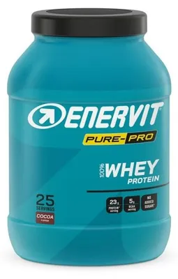 Image de Enervit Pure Pro Proteine Whey Chocolat, 750 G