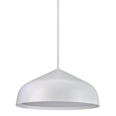 Produktbild von Nordlux LED Pendelleuchte Fura Weiß Ø25cm 12W 1200lm warmweiß 2200K/2700K Dimmbar per Schalter kürzbar