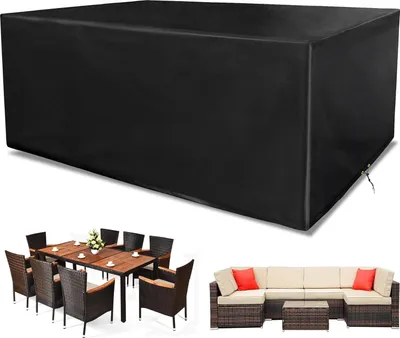 Obrázok produktu pre Nepremokavý obal na záhradný nábytok - univerzálna veľkosť - 1 kus - tkanina 420D Oxford - 250 x 200 x 90 cm
