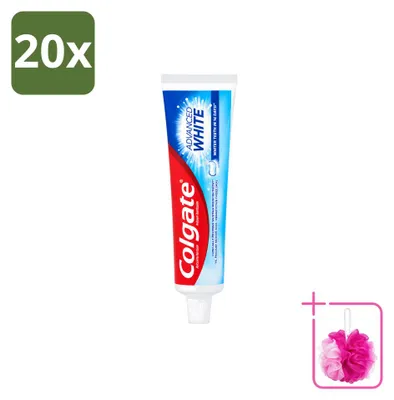 Produktbild von 20 x Colgate Advanced White Zahncreme - 100 ml - Sparpackung - 20 Stücke