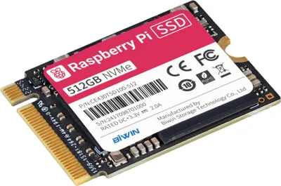 Produktbild von RASPBERRY PI, Raspberry Pi - M.2 NVMe SSD, 512 GB, SC1440