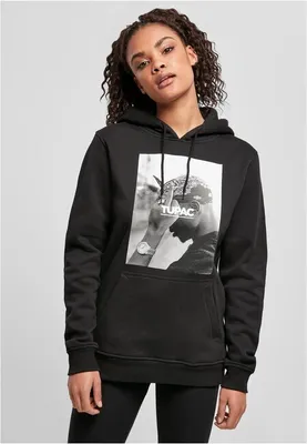 Produktbild von Merchcode Ladies Hoody - 2PAC World schwarz - S
