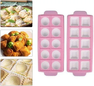 Immagine prodotto di Formatrici per pasta italiane, set da 2 pezzi, per ravioli e pasta