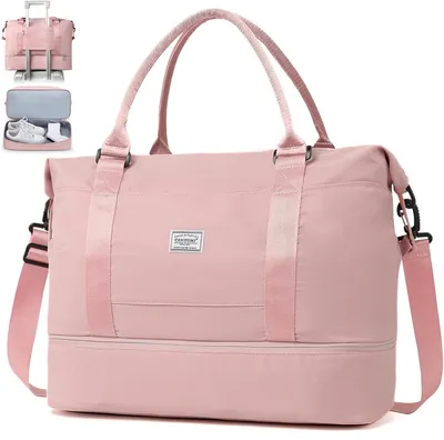 Image de Sac de voyage et de sport, en nylon imperméable, 60 litres, idéal pour les voyages et les activités sportives
