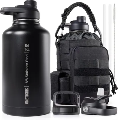 Productafbeelding van Thermosfles RVS 1,9 liter - 24 uur warm en 48 uur koud