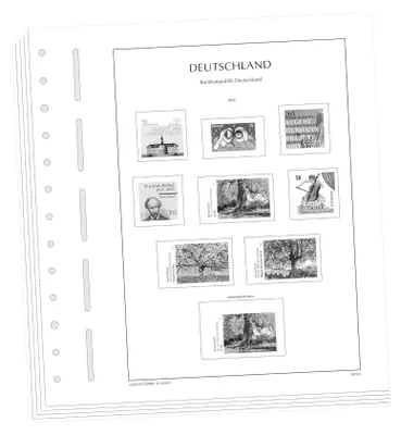 Ergänzungsblätter für Briefmarkenalbum Österreich 2025, 13-Fach