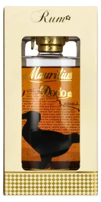 Produktbild von Mauritius Dodo Gold Rum 40% Vol. 0,7l in Geschenkbox