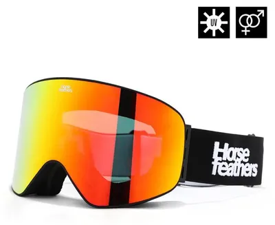Image de Lunettes Horsefeathers Edmond (noir/rouge miroir)