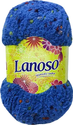 100g Strickgarn TONTON Kuschelgarn königsblau