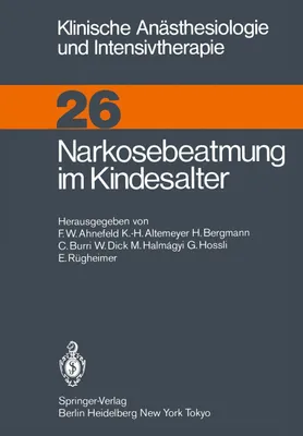Produktbild von Narkosebeatmung im Kindesalter